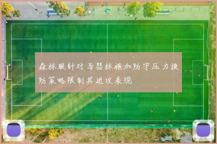 森林狼针对马瑟林施加防守压力换防策略限制其进攻表现